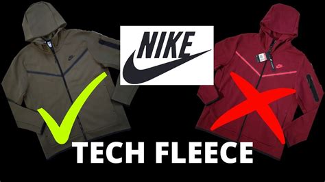 fake nike tech fleece jacket|real vs fake nike fleece.